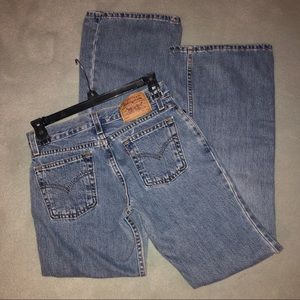 PERFECT!! Vintage Levi’s flares 14W 30L